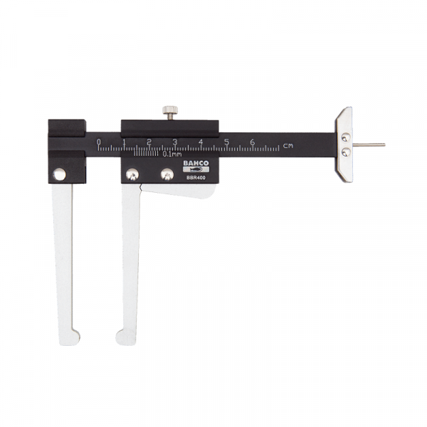 Алюминиевый штангенциркуль для измерения толщины тормозных дисков и глубины протектора BBR400